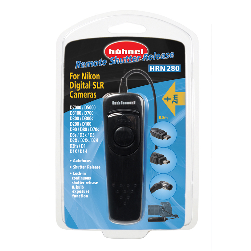 Hahnel Remote Shutter Release 2M Remote Control for Nikon