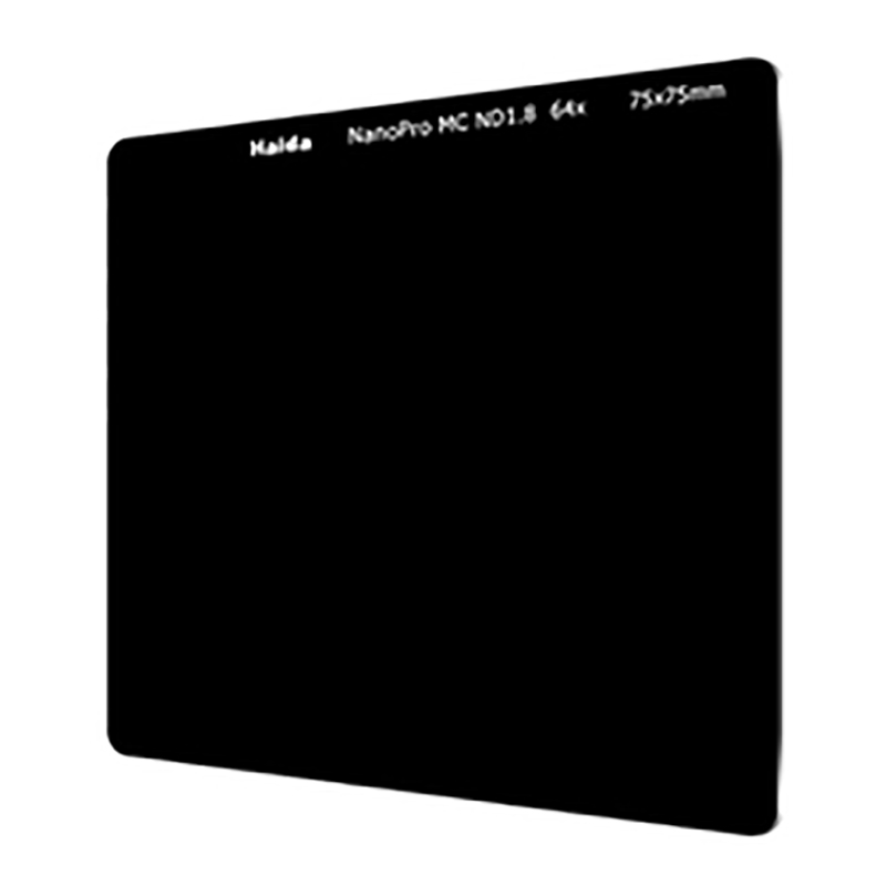 Haida 75PRO Filter Square ND1.8 75x75mm Nano PRO MC Glass 6 Stop