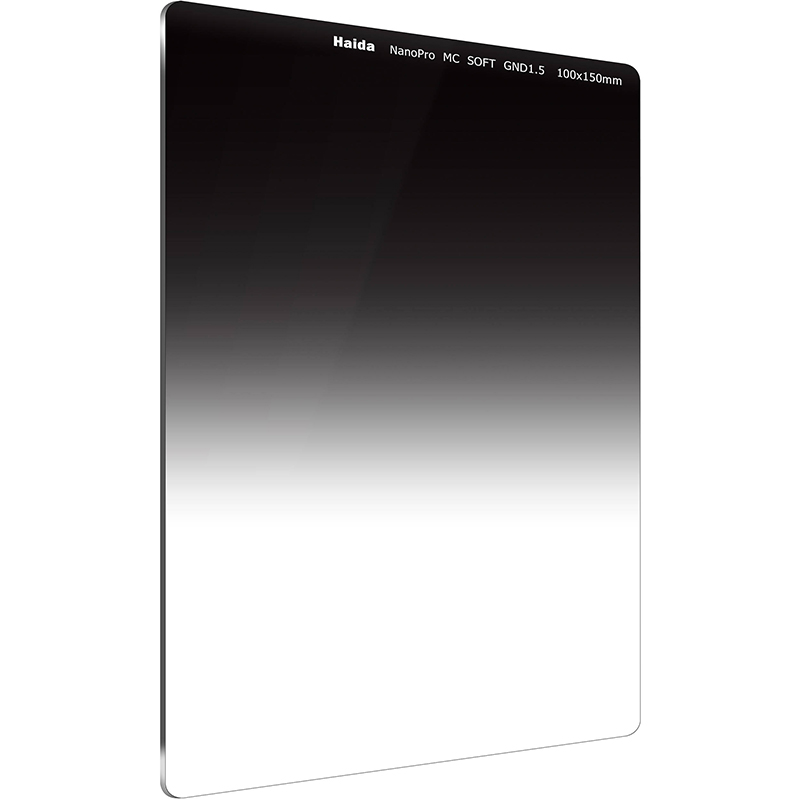 Haida 100 Series Soft Graduated ND1.5 NANO PRO MC Glass Filter 100x150mm 5 stop