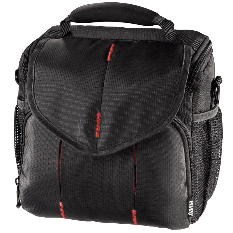 Hama Canberra 130 Camera Bag (Black/Red)