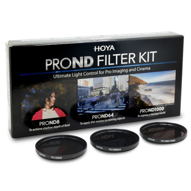 Hoya Pro ND 8/64/1000 Lens Filter Kit - 49mm