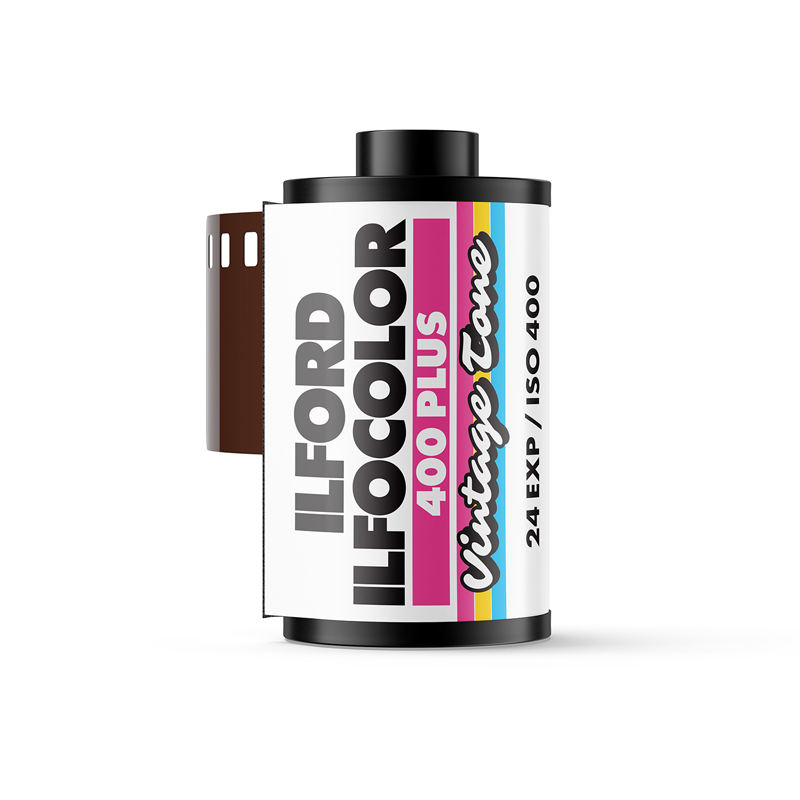 Ilford IlfoColor 400+ ISO Vintage Tone 35mm Colour Film - 24 Exposures
