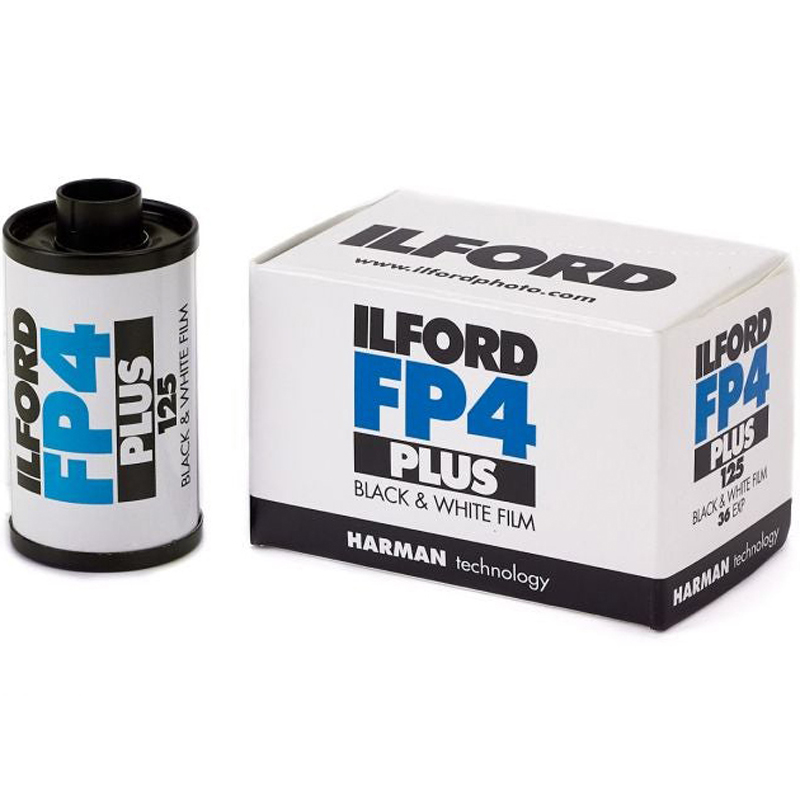 Ilford FP4 Plus 125 ISO 35mm 36 Exposure - Black & White Negative Film