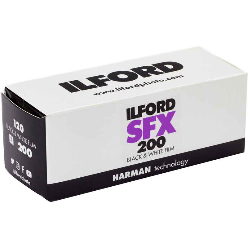 Ilford SFX 200 ISO 120 Roll - Black & White Negative Film