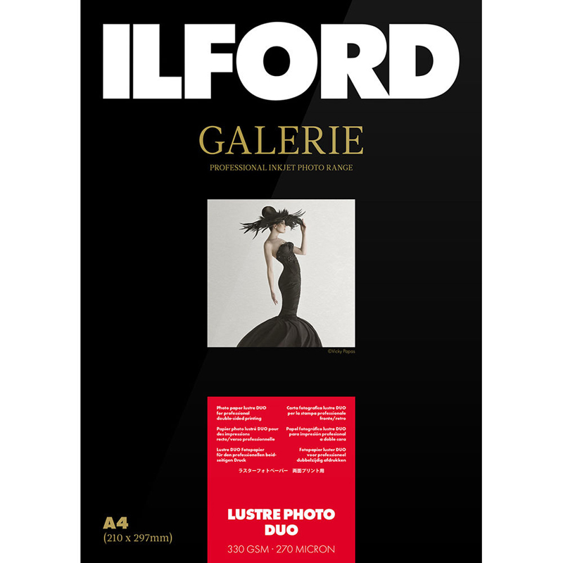 Ilford Galerie Lustre Photo Duo 330GSM 6x4