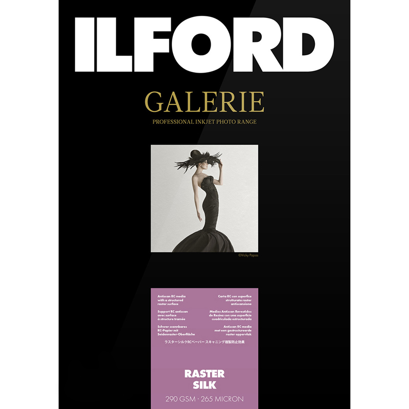 Ilford Galerie Prestige Raster Silk 290GSM A4 25 Sheets GPRP10