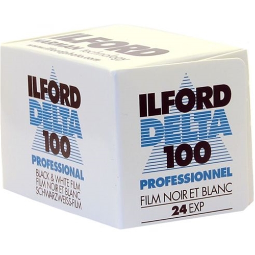 Ilford Delta 100 ISO Professional 35mm 24 Exposure - Black & White Negative Film