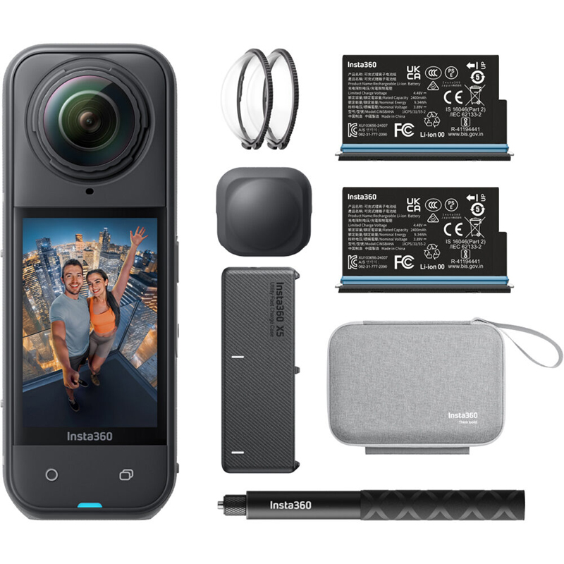 Insta360 X5 360 Camera Essentials Bundle