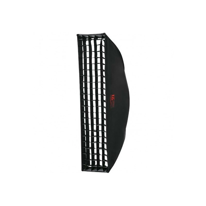 Jinbei Quick Fold 25 x 100cm Softbox and Grid Bowens S type