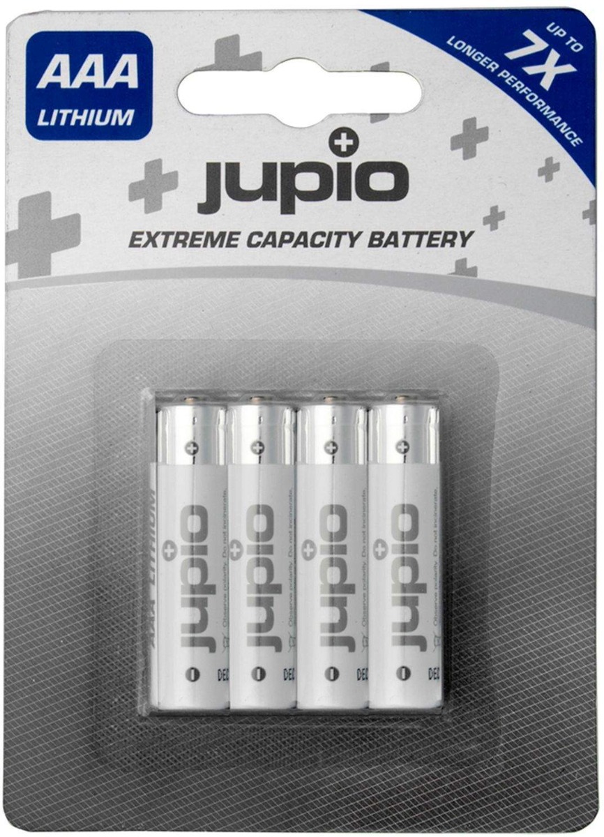 Jupio 4 x Lithium VPE-14 AAA Batteries