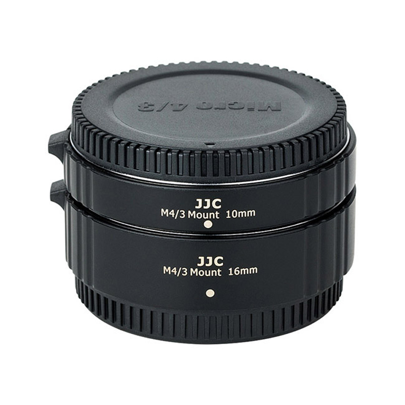 JJC AF Auto Extension Tubes for MICRO 4/3 MOUNT 10/16MM