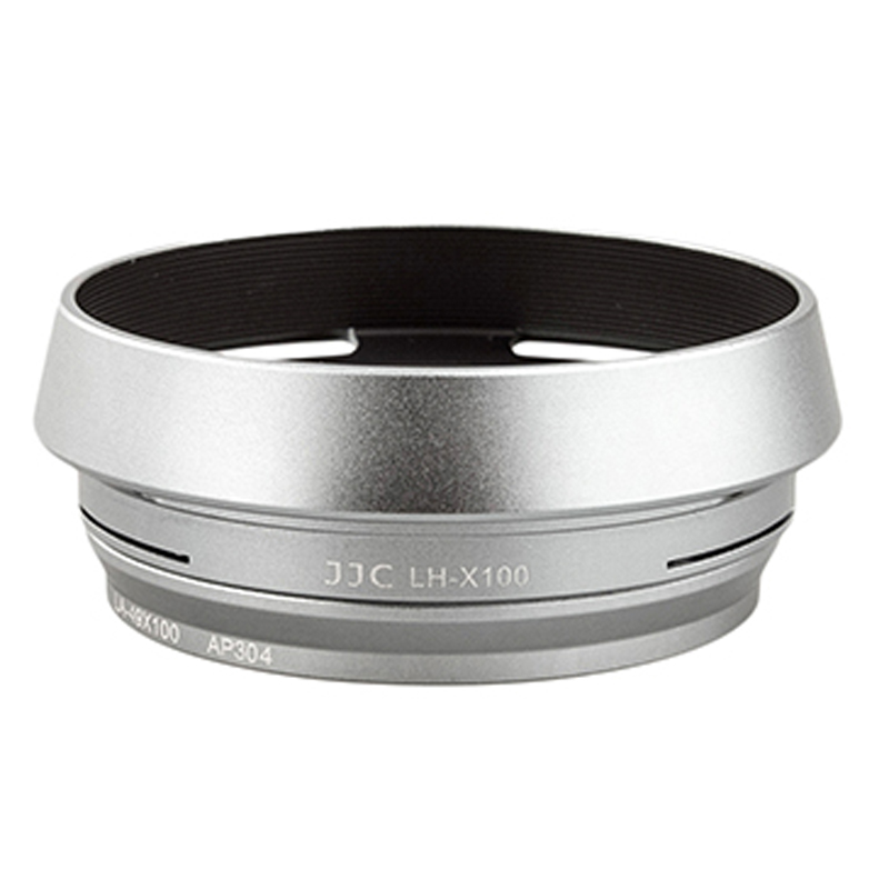 JJC LH-JX100 Lens Hood (Silver)
