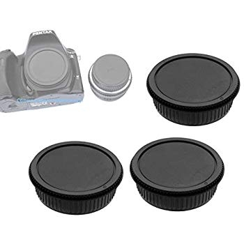 Pentax L-R4 Rear Lens and Body Caps for Pentax