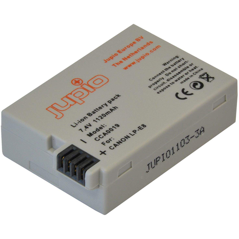 Jupio Canon LP-E8/NB-E8 7.4V 1120mAh Battery