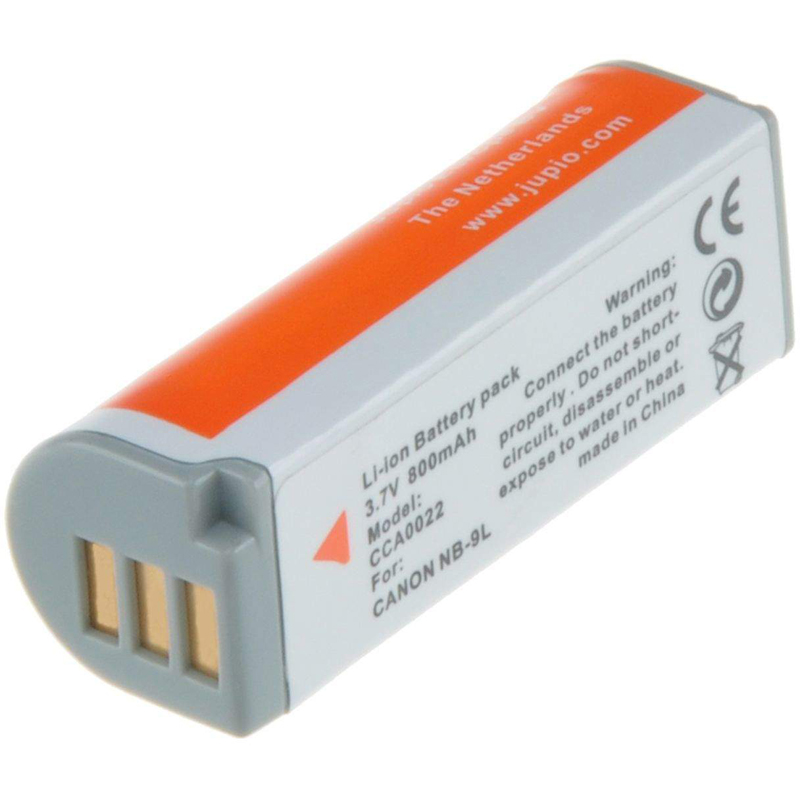 Jupio Canon NB-9L 3.5V 600mAh Battery