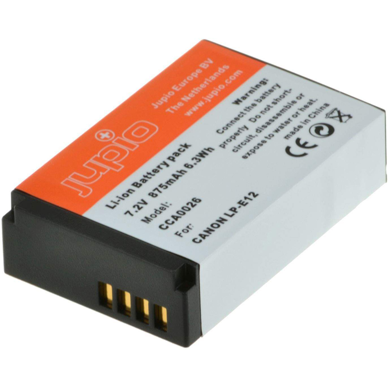 Jupio Canon LP-E12/NB-E12 7.2V 875mAh Battery