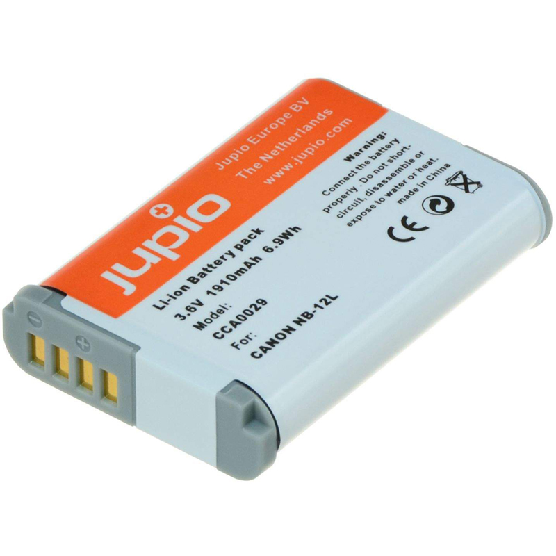 Jupio Canon NB-12L 3.6V 1910mAh Battery