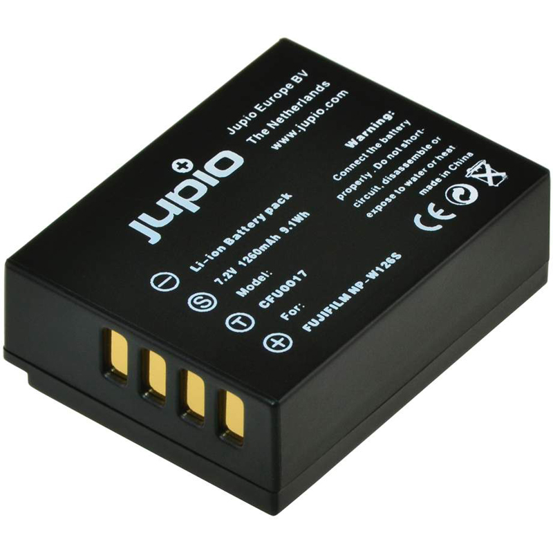 Jupio Fuji NP-W126S 7.2V 1260mAh Battery