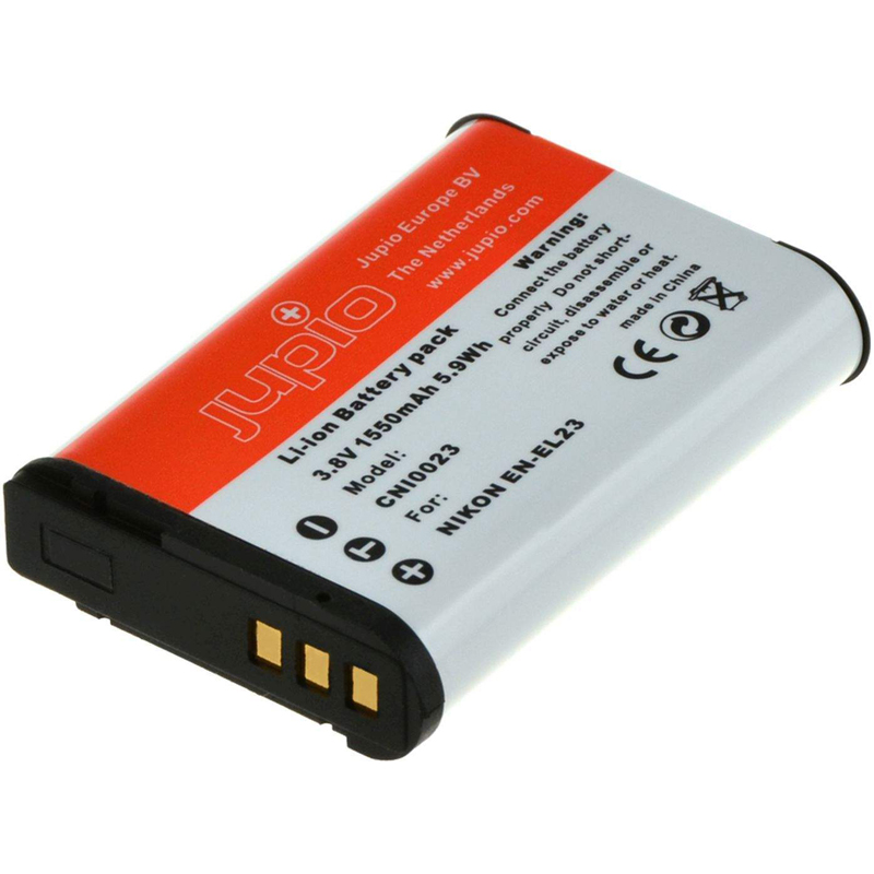 Jupio Nikon EN-EL23 3.8V 1550mAh Battery