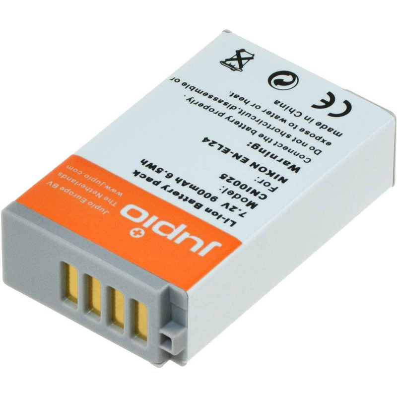 Jupio Nikon EN-EL24 7.2V 900mAh Battery