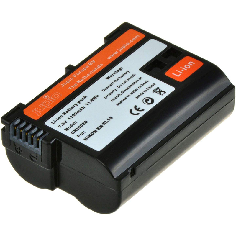 Jupio Nikon EN-EL15B 7.0V 1700mAh Battery