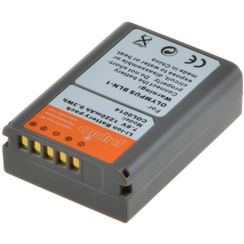 Jupio Olympus BLN-1 7.6V 1220mAh Battery