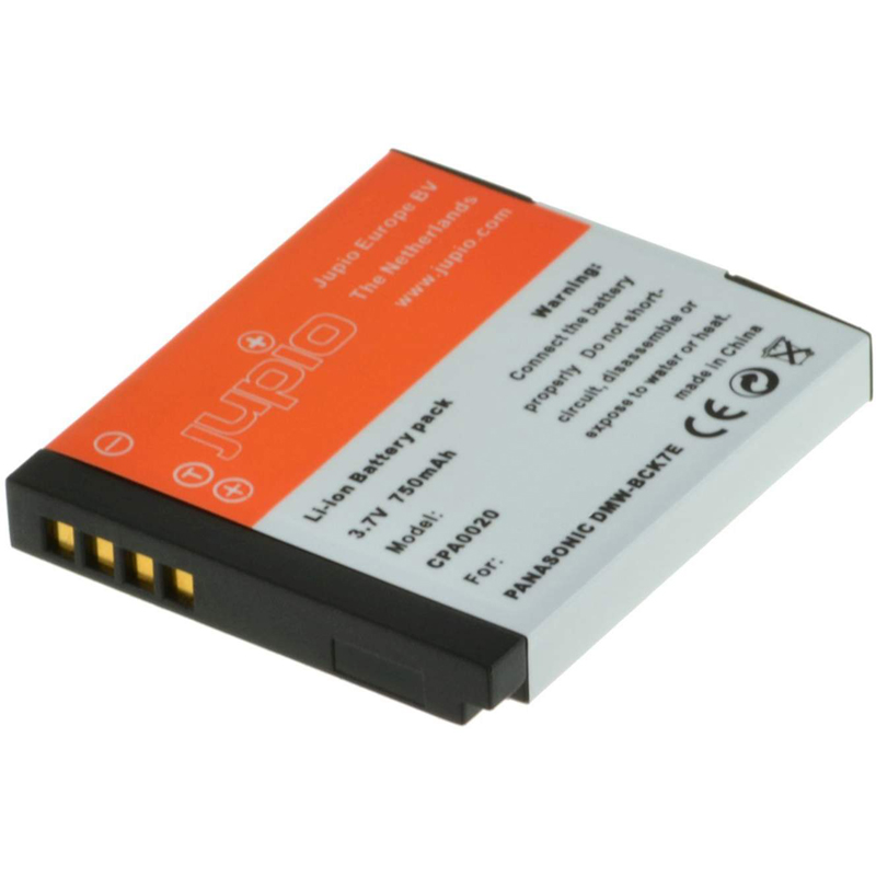 Jupio Panasonic DMW-BCK7E 3.7V 750mAh Battery