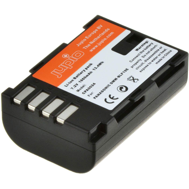 Jupio Panasonic DMW-BLF-19E 7.2V 1860mAh Battery