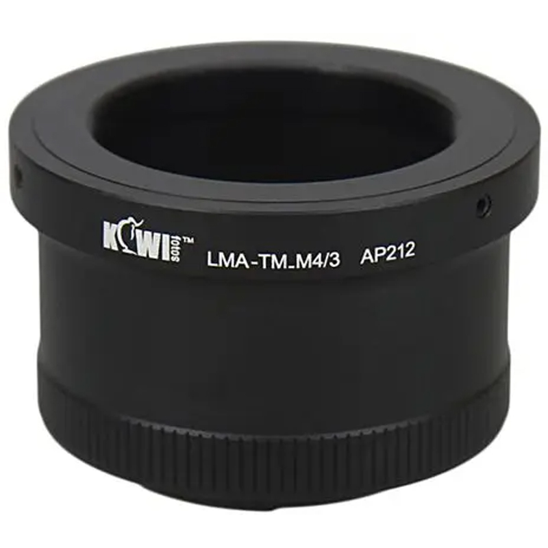 Kiwi Mount Adapter - T Mount Lens - micro 4/3 Camera LMA-TM_M4/3