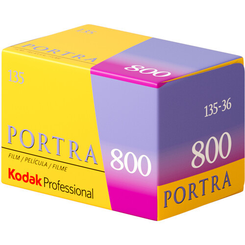 Kodak Portra 800 ISO Professional 35mm 36 Exposure - Colour Negative Film