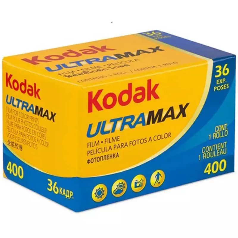 Kodak UltraMax 400 Color Negative Film (35mm Roll Film, 36 Exposures)
