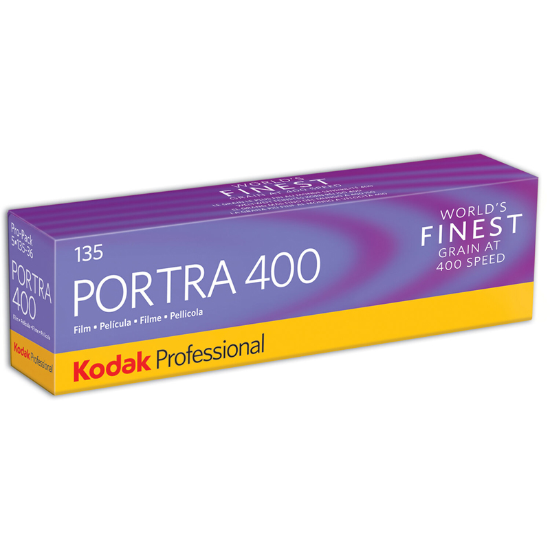 Kodak Portra 400 ISO Pro 35mm 36 Exposure (5 Pack) - Colour Negative Film