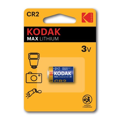 Kodak MAX KCR2 3V Lithium Battery