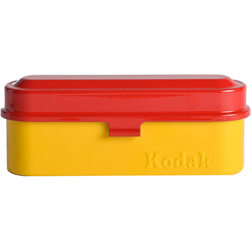 Kodak 135mm Steel Film Case - Red/Yellow