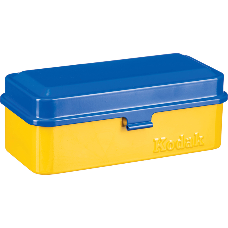 Kodak 120/135 Steel Film Case - Blue/Yellow