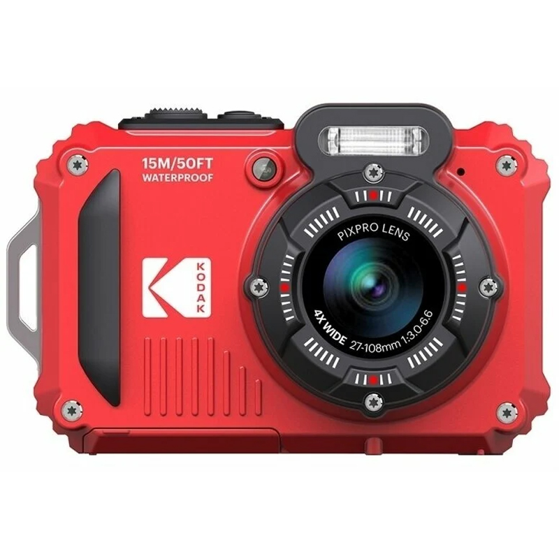 Kodak Pixpro WPZ2 Waterproof Camera - Red