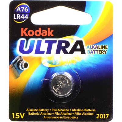 Kodak MAX KA76 LR44 1.5V Super Alkaline Battery
