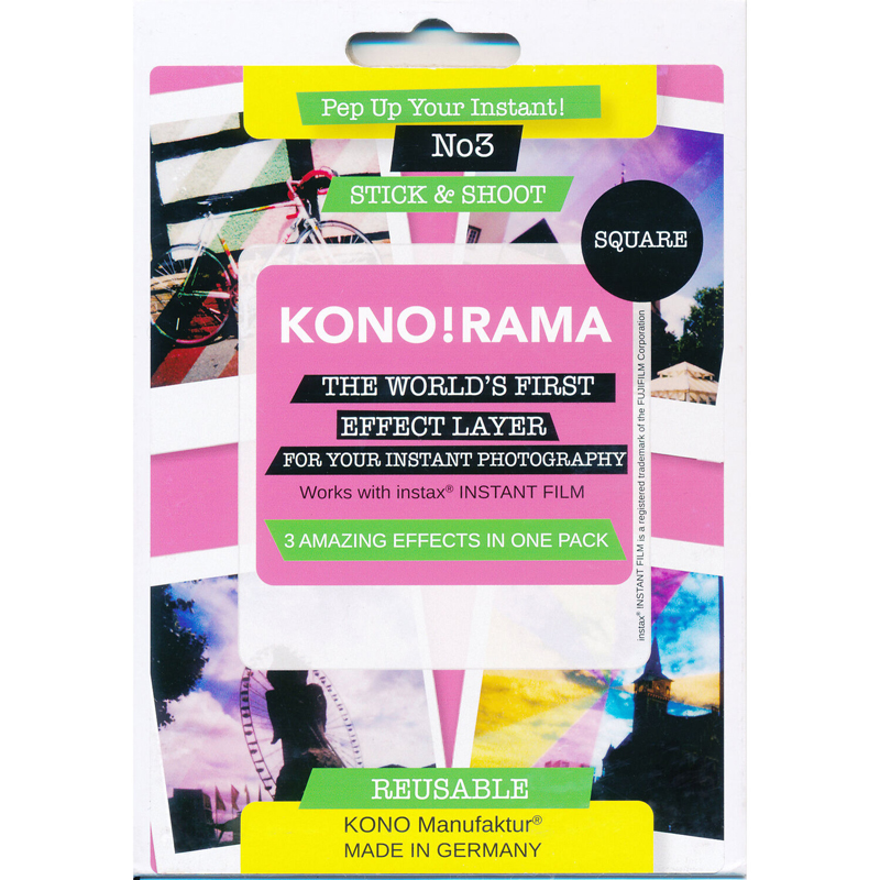 KONO RAMA No.3 Effect Layer for FujiFilm Instax Square