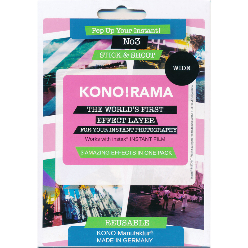 KONO RAMA No.3 Effect Layer for FujiFilm Instax Wide