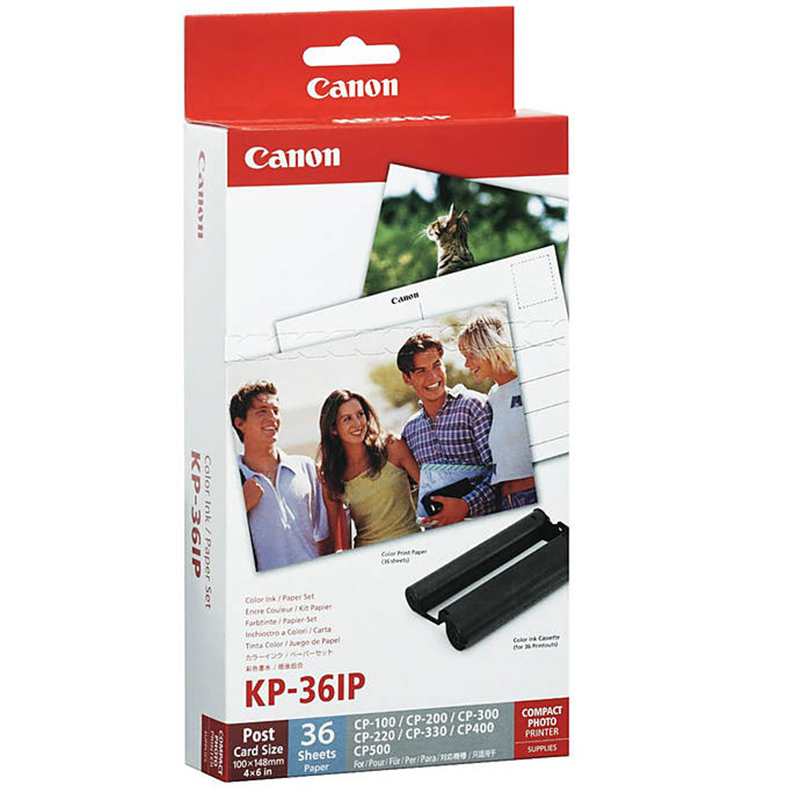 Canon KP36IP Ink & Label Kit