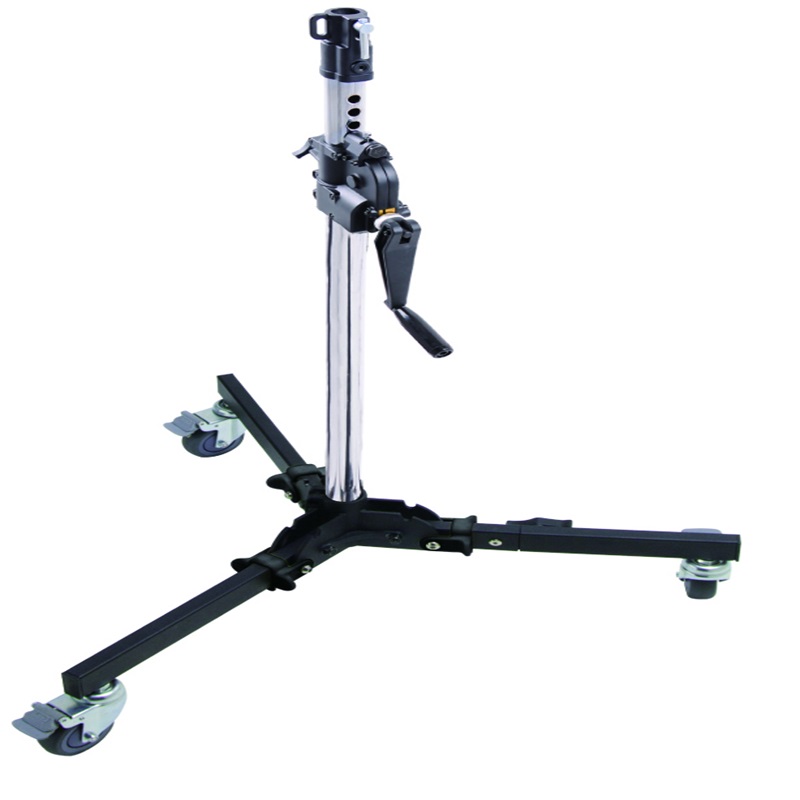 Kupo 382M 2 Section Low base wind up stand with castor wheels