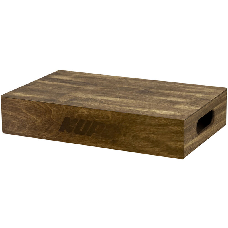 Kupo KAB-004-BST Brown Stained Half Apple Box 20
