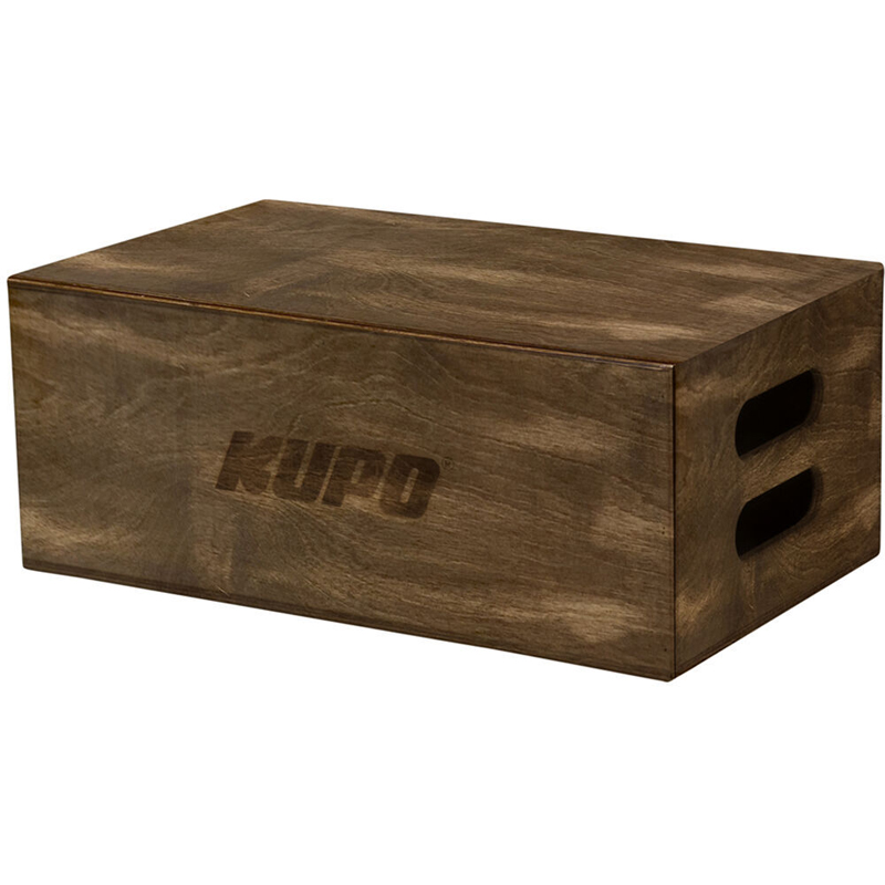 Kupo KAB-008-BST Brown Stained Apple Box 20