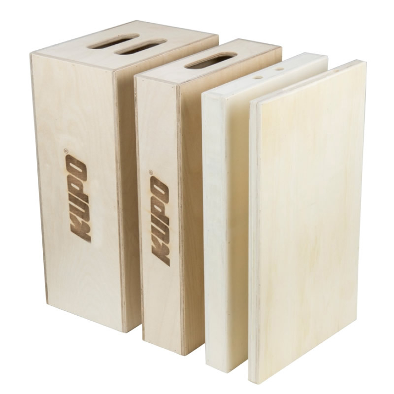 Kupo KAB-015 Apple Box Set including Full, Half, Quarter and Pancake