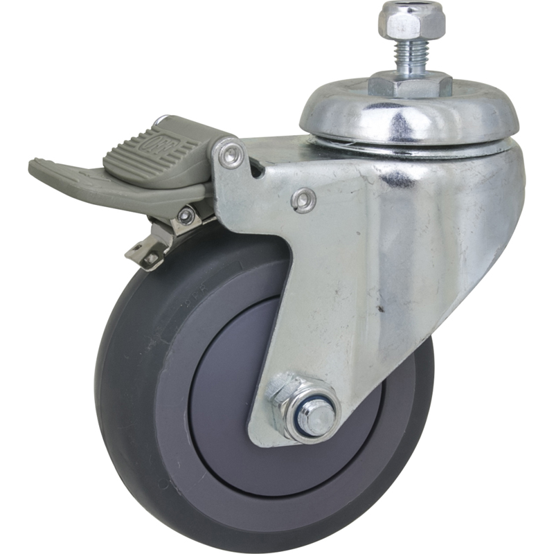 Kupo KC-100 100mm Locking Castor Wheels for various Light Stands (3 pcs) M10 thread