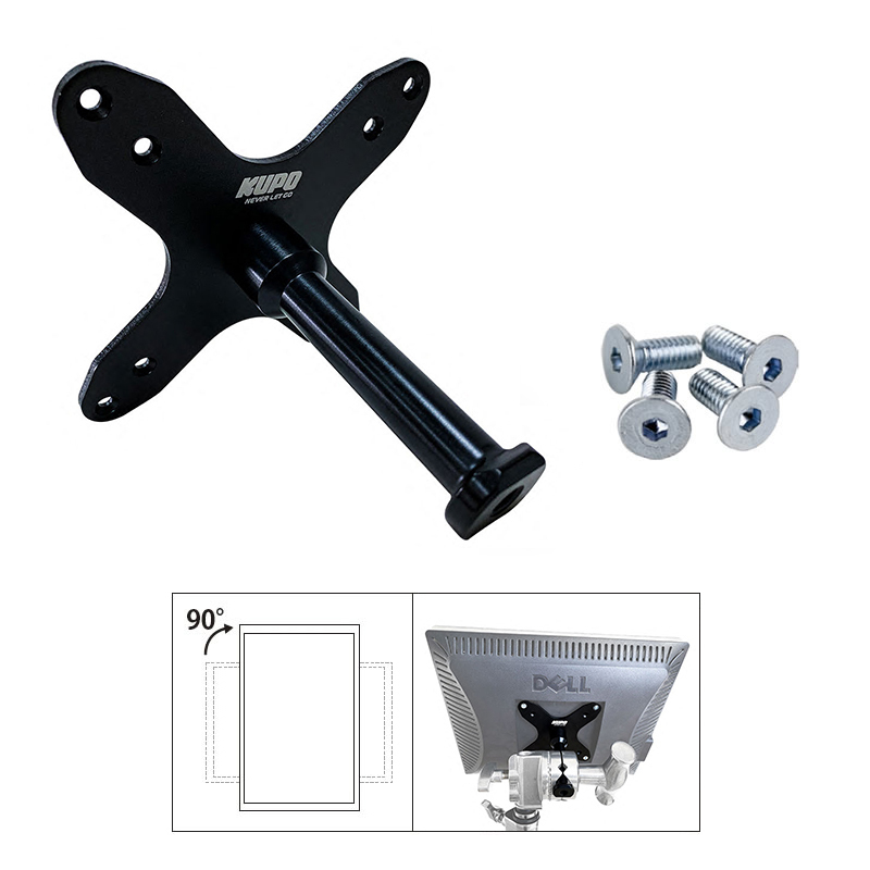 Kupo KS-229 VESA Monitor mounting plate w Baby Pin