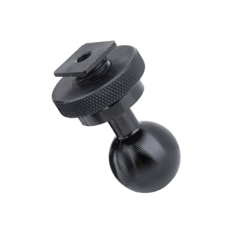 Kupo KS-407 Super Knuckle Ballhead with Cold Shoe Adapter