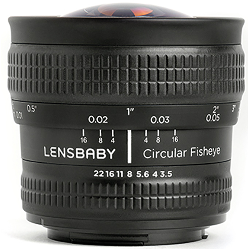 Lensbaby Circular Fisheye for Fujifilm X Mirrorless Cameras