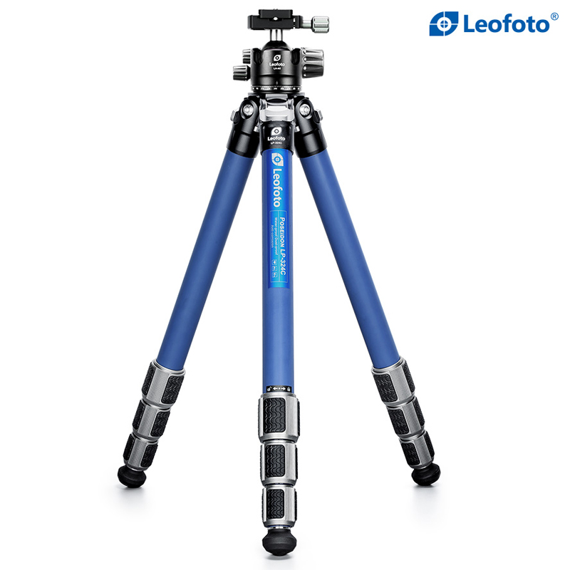 Leofoto Poseidon Carbon Fiber Tripod Kit LP-324C+LH-40