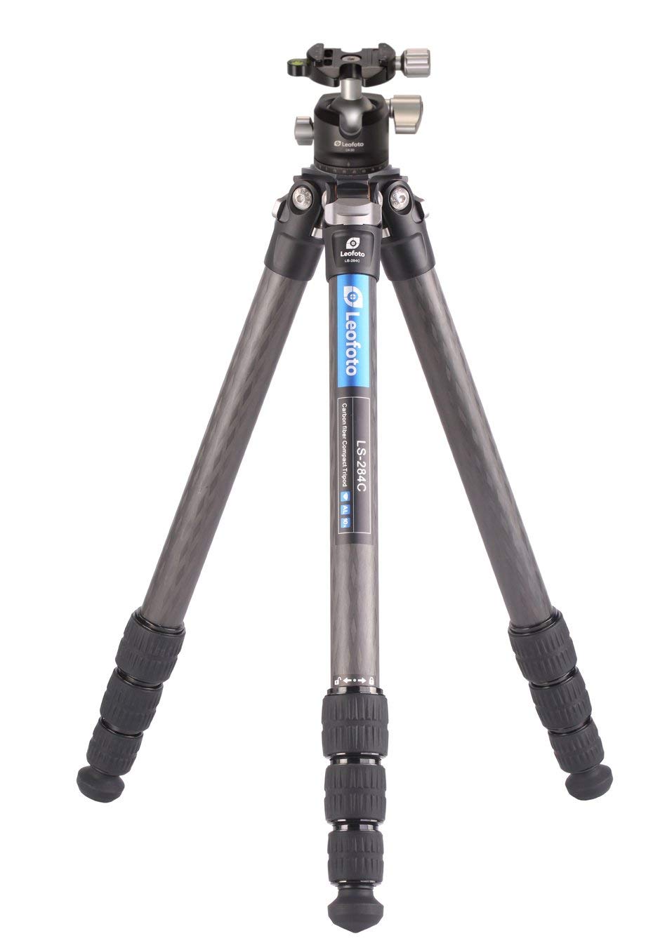 Leofoto LS-284C 4 Section Carbon Fiber Tripod with LH-30 Ballhead